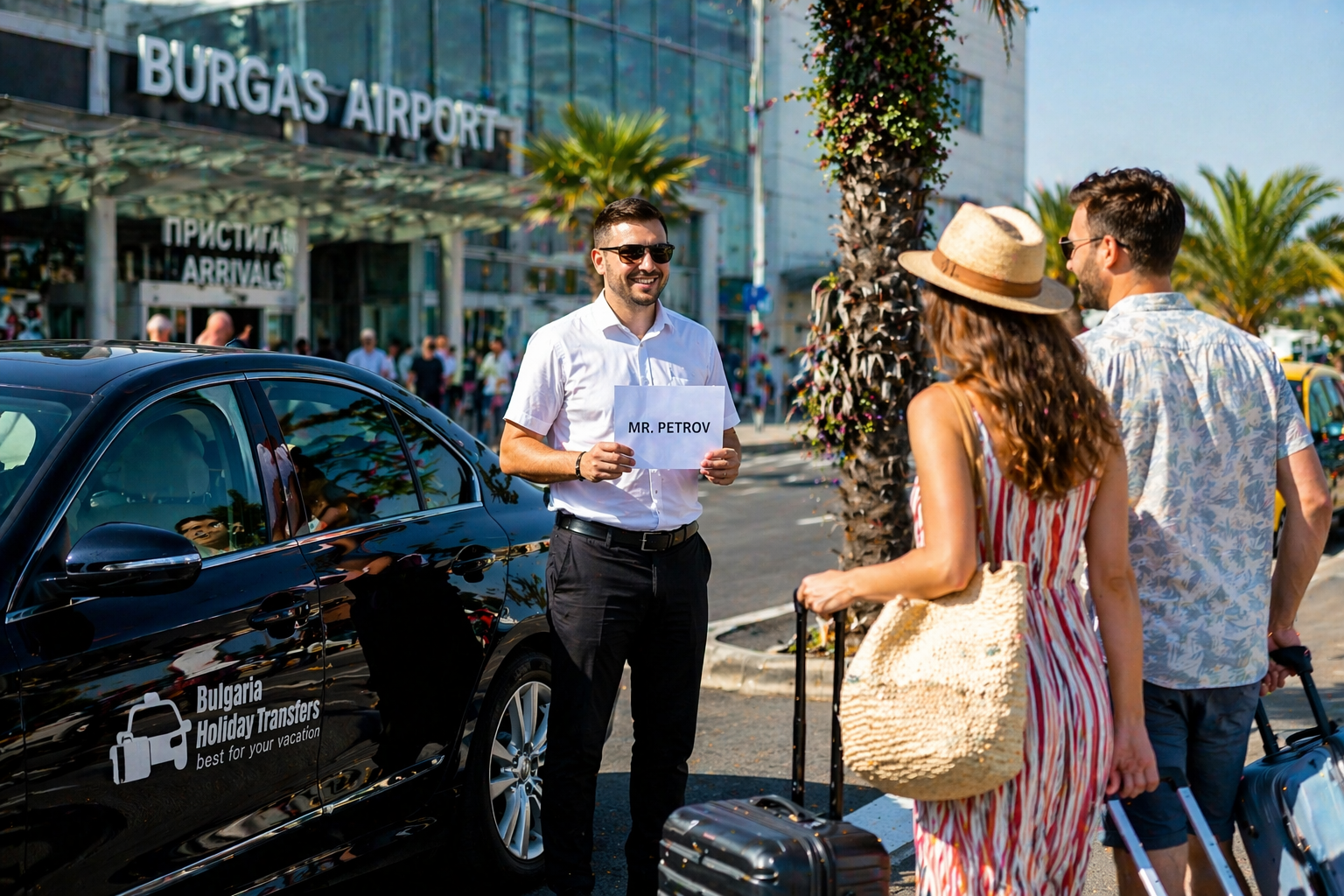 Wie man vom Flughafen Burgas nach Sunny Beach kommt